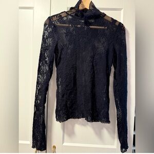 Free People lace shirt